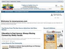 Tablet Screenshot of mywnynews.com